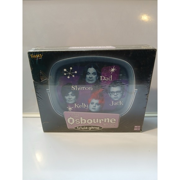 Fundex Other - The Osbournes Family Trivia Game Fundex New Sealed Vintage 2000s TV‎ Show
